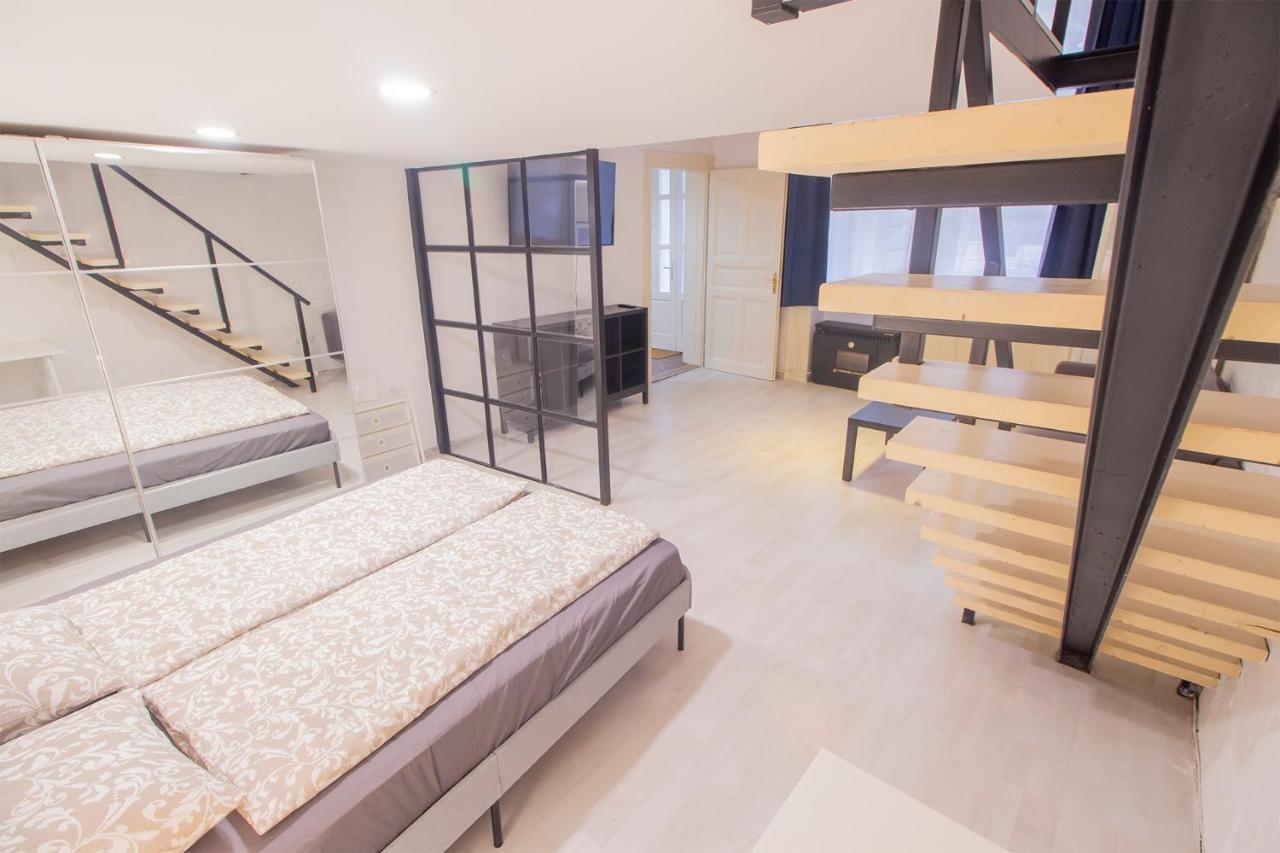 Industrial Double Loft Apartment Budapest Eksteriør bilde